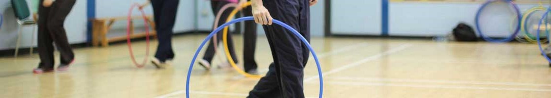 Froebel PE - Male Student with Hula Hoop - Maynooth University