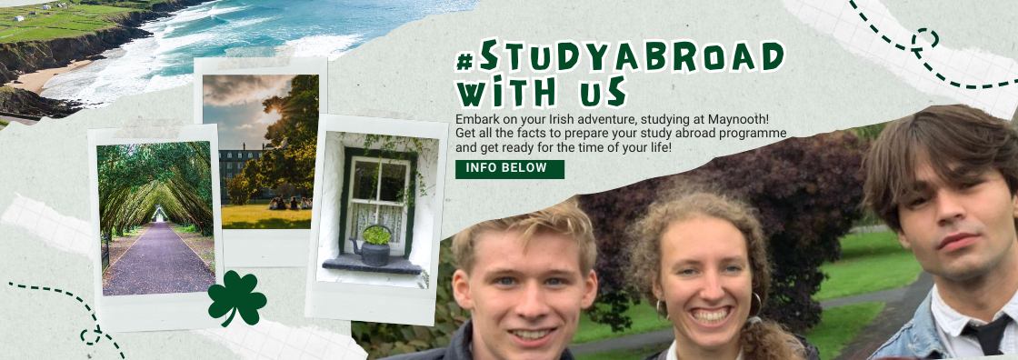 IO_Maynooth University International Study Abroad here webpage banner