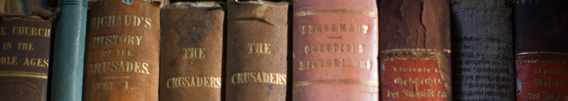 Old books on shelf - Maynooth University