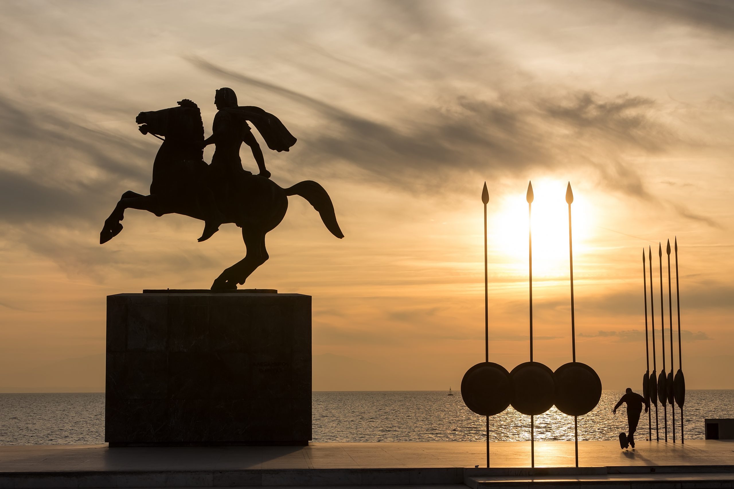 Alexander the Great statue - Thessaloniki