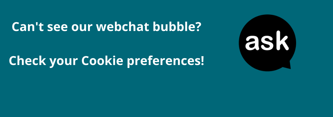 Prompt to check cookies if the webchat popup doesn't appear