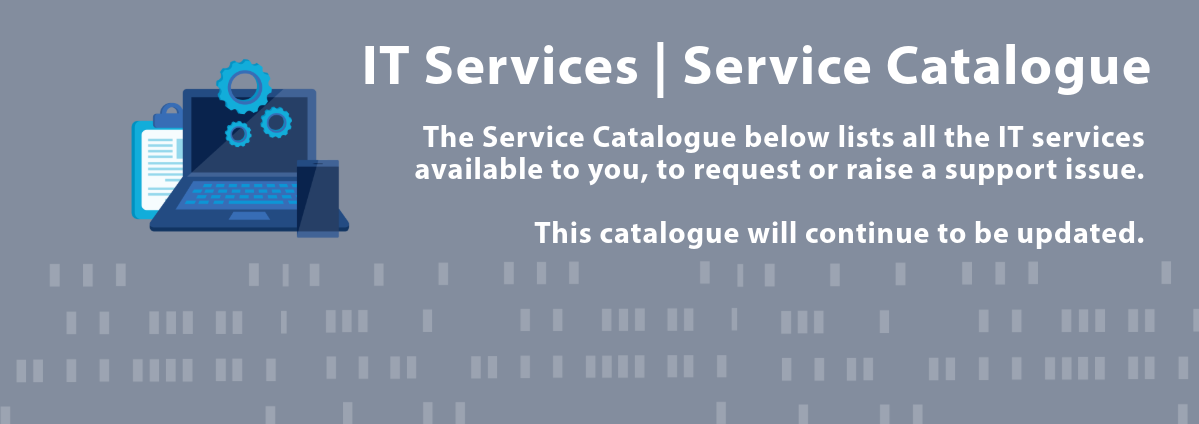 IT Services Service Catalogue Carousel Image