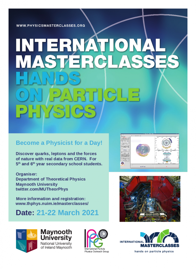 International Masterclasses Hands On Particle Physics 21-22 March 2021