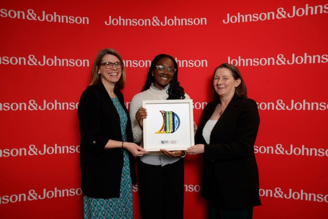 Johnson and Johnson’s Women in STEM2D (WiSTEM2D) Undergraduate Awards winner