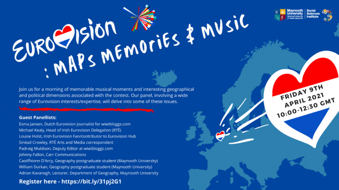 Poster for Eurovision: Maps, Memories &Music