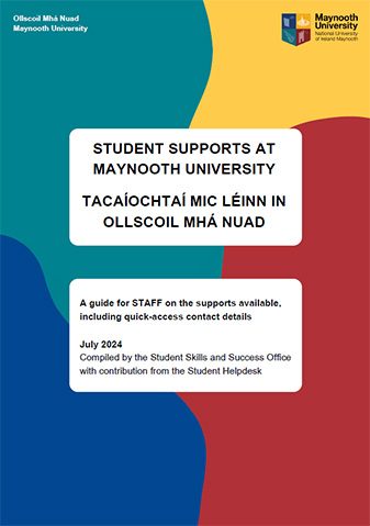 Preview - Guide to Student Supports at Maynooth