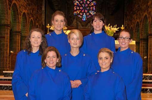 Music - Schola inside Chapel - Maynooth University