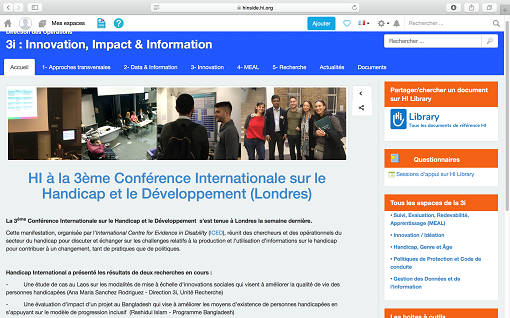 Humanitarian International 3rd Conference Poster Screenshot