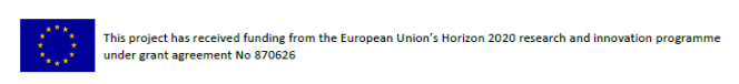 This project has received funding from the European Union’s Horizon 2020 research and innovation programme under grant agreement No 870626