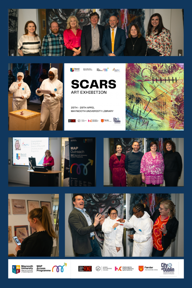 Scars Art Exhibition 2024 Photo Collage