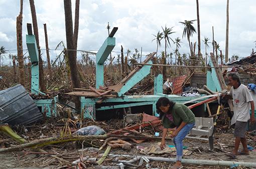 Typhoon Haiyan Damage, Tacloban. 