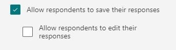 Allow respondents to edit and save their responses_IT Services