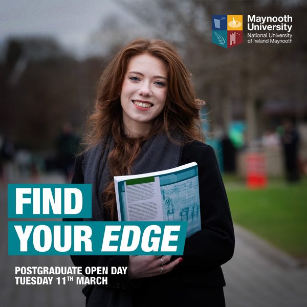 find your edge. postgraduate open day tuesday 11th March