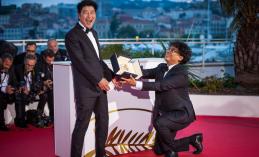 Oscar-winning director of film Parasite Bong Joon-ho and Kang-ho Song