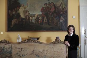 History - Marian Lyons with Tapestry - Maynooth University