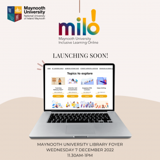 Promotional image about the launch of Milo on Wednesday 7 December 2022