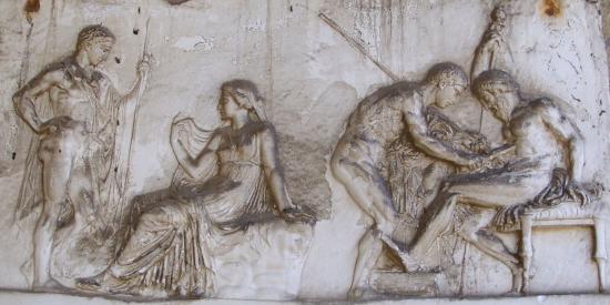 Ancient Classics - Telephus relief, Herculaneum - Maynooth University