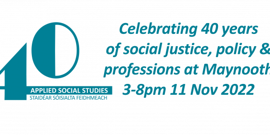Applied Social Studies 40 years celebration