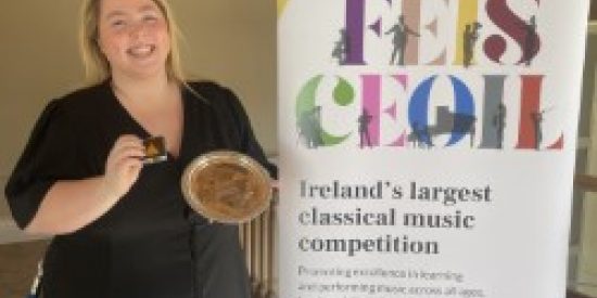 MU Music Student wins 1st place in the contralto solo at Feis Ceoil
