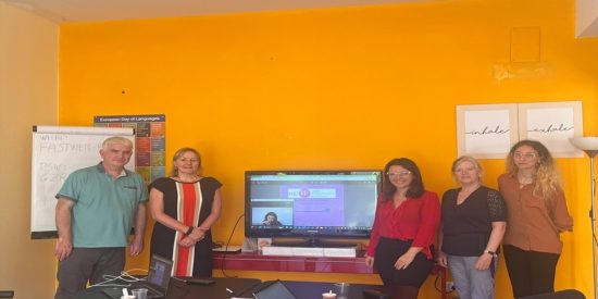 DEW Partners including Irish Rural Link, Longford Womens Link, Internet Web Solutions, (Spain) Maynooth University and IDP European Consultants (Italy)