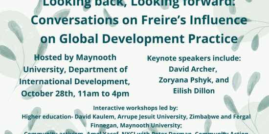 Looking back, Looking forward: Conversations on Freire