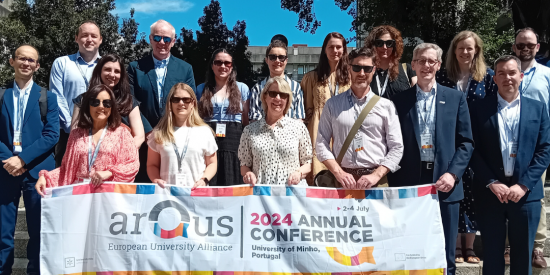 IO_MU delegation at the Arqus Annual Conference 2024