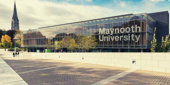 Maynooth University library seen from the Kilcock road