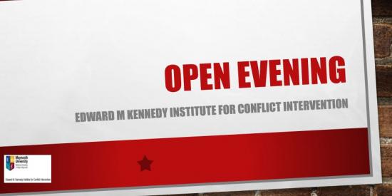Kennedy institute Open Evening