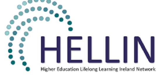 HELLIN logo:  Higher education Lifelong Learning Ireland network
