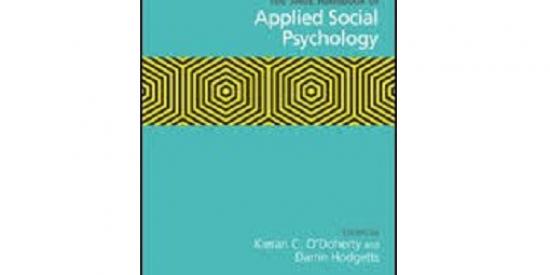 Handbook Applied Social Psychology Book Cover