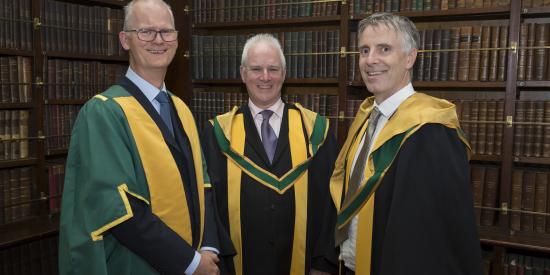 RIA - Prof Peter Kennedy, Prof Gerry Kearns and Prof Stephen Buckley - Maynooth University