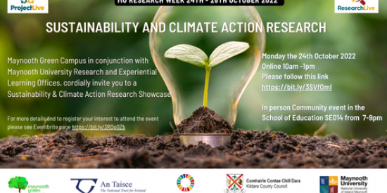 Sustainability and Climate Action Research Week 2022