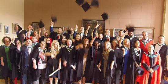 BA Community and Youth Work students graduation 2017