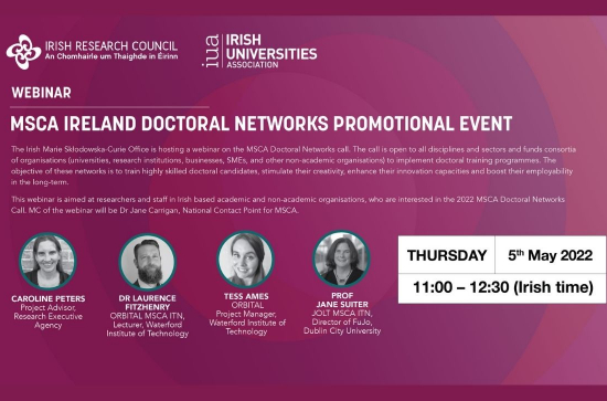 MSCA Doctoral Networks Call 2022 | Maynooth University